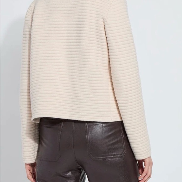 Lysse Cream Ribbed Jacket - Picture 4 of 4